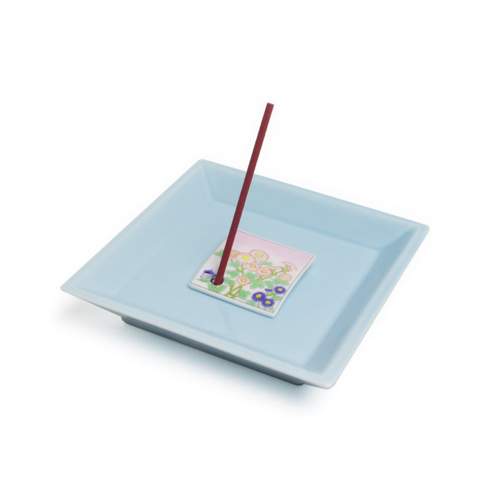 Shoyeido Porcelain Incense Holder Pine Tree/Matsu