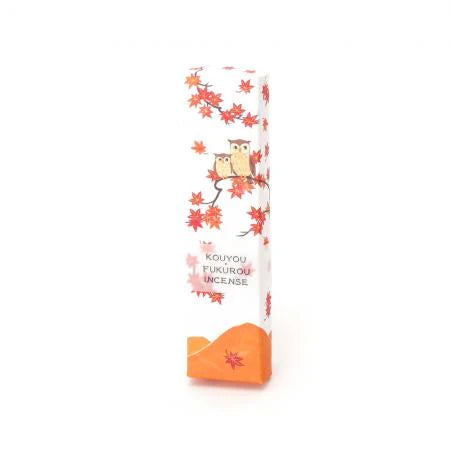 KOSAIDO Japanese incense - ENGIMONO autumn leaves owl