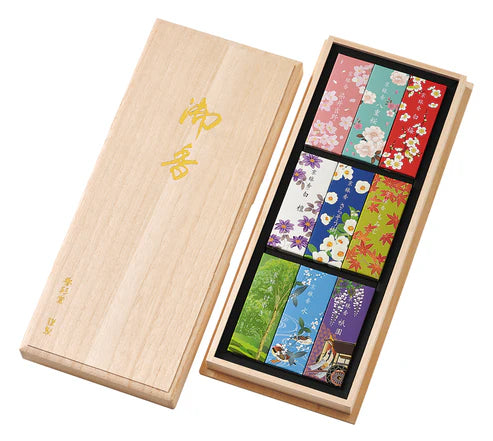 KOSAIDO Japanese incense - gift set most popular scents