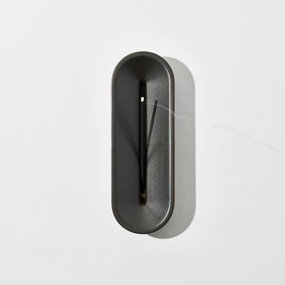 elemense Porcelain Incense Burner - Black