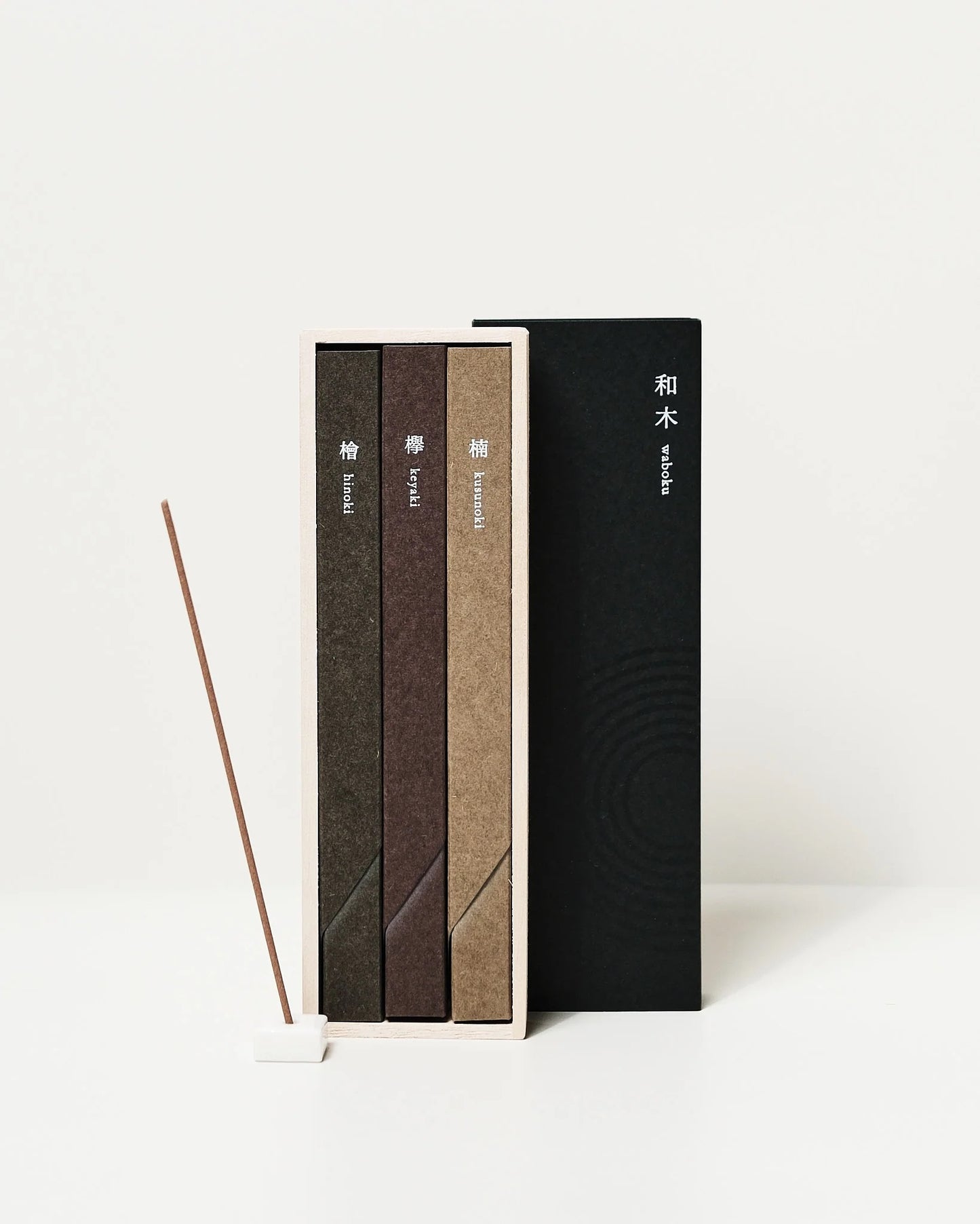 Kosaido Waboku Triple Set- Japanese Wooden Scents