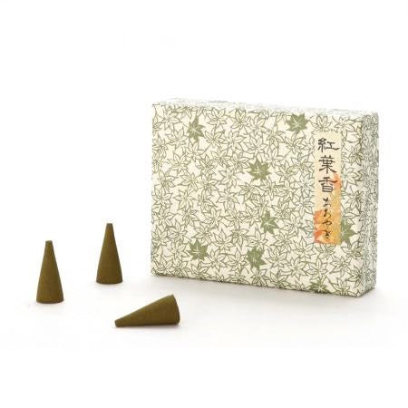 Kousaido Corn Incense - Aoyagi (Autumn Leaves)