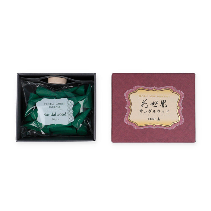 Shoyeido FLORAL WORLD Cone|Sandalwood