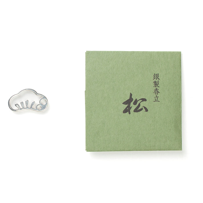 Shoyeido Silver Incense Holder|Pine Silver 925