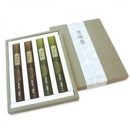 KOSAIDO Japanese incense - green tea and coffee gift set